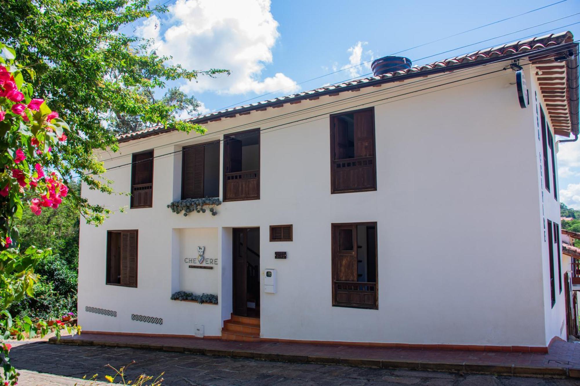Casa Chevere Hostel Boutique Barichara Exterior foto